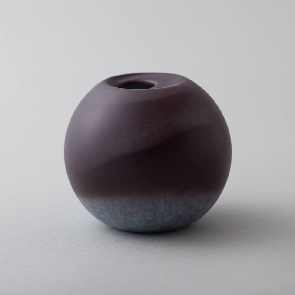 TIME VASE 闇に朧月（変化途中の墨色）